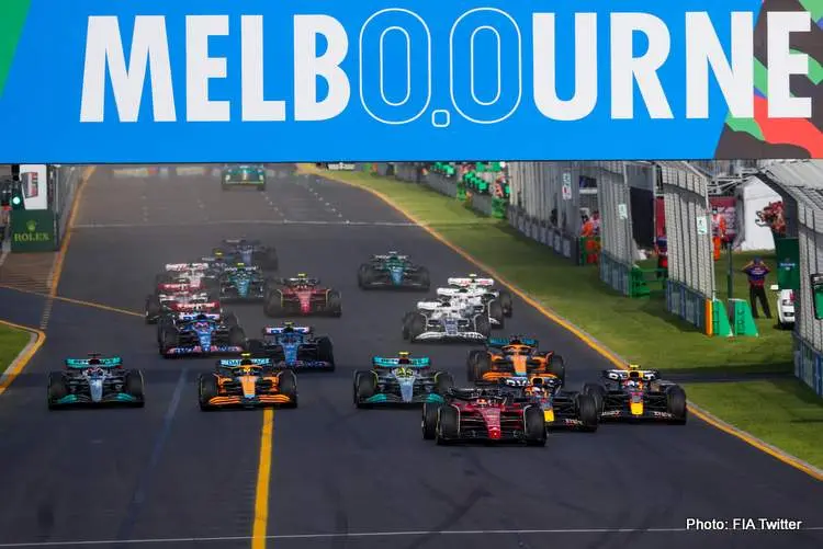 australian grand prix start 3 2022