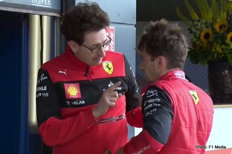 binotto leclerc silverstone 2 2022