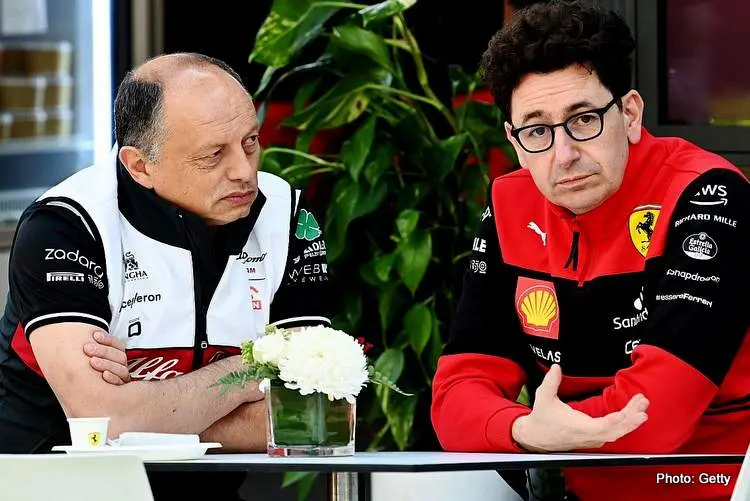 binotto vasseur ferrari f1