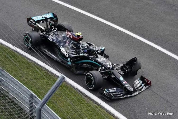 bottas puncture