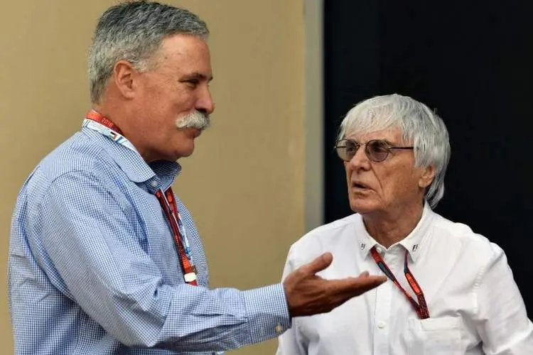 chase carey bernie ecclestone