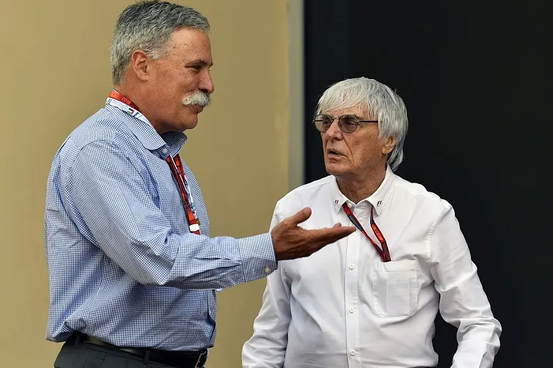 chase carey bernie ecclestone