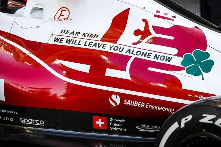 dear kimi we will leave you alone now