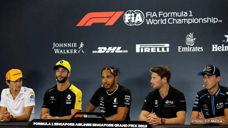 drivers press conference