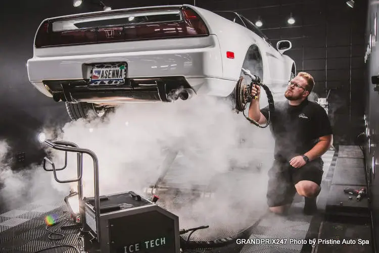 dry ice blasting services pristine auto spa