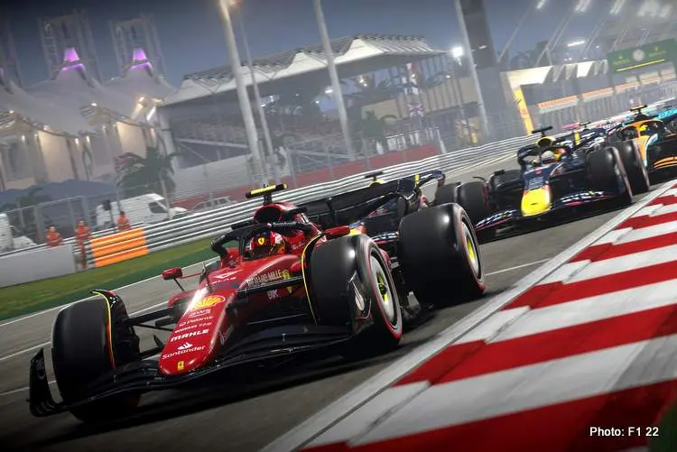 f1 22 game ferrari
