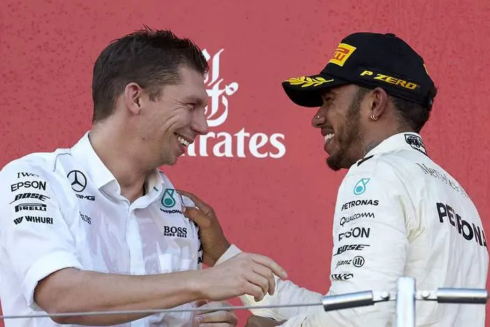 f1 japanese gp 2017 james vowles chief strategist mercedes amg f1 race winner lewis hamilt