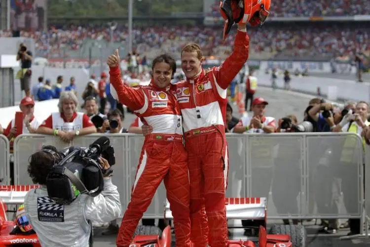 felipe massa michael schumacher
