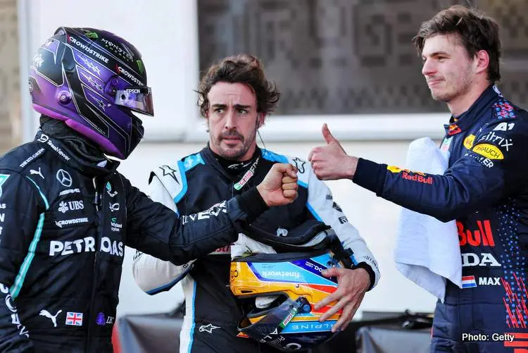 fernando alonso max verstappen lewis hamilton