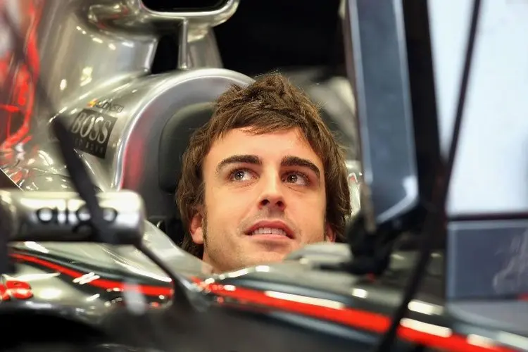 fernando alonso mclarenissa vuonna 2007