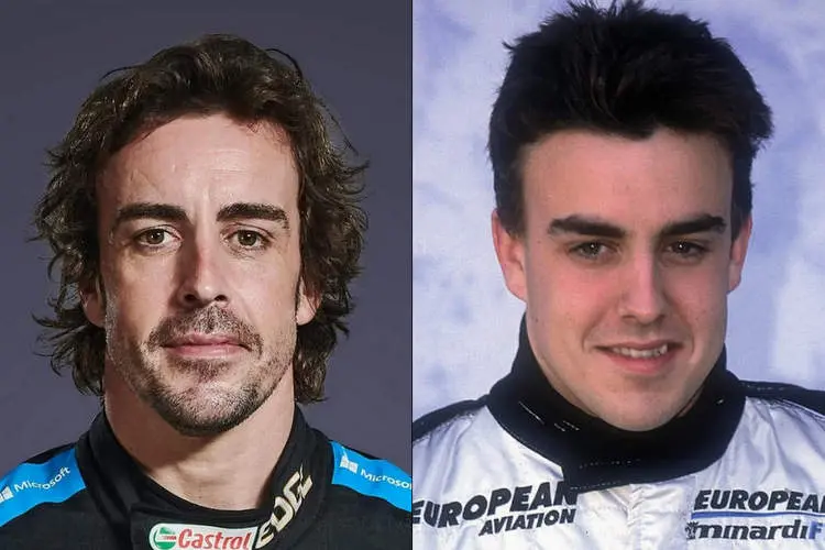fernando alonso old young