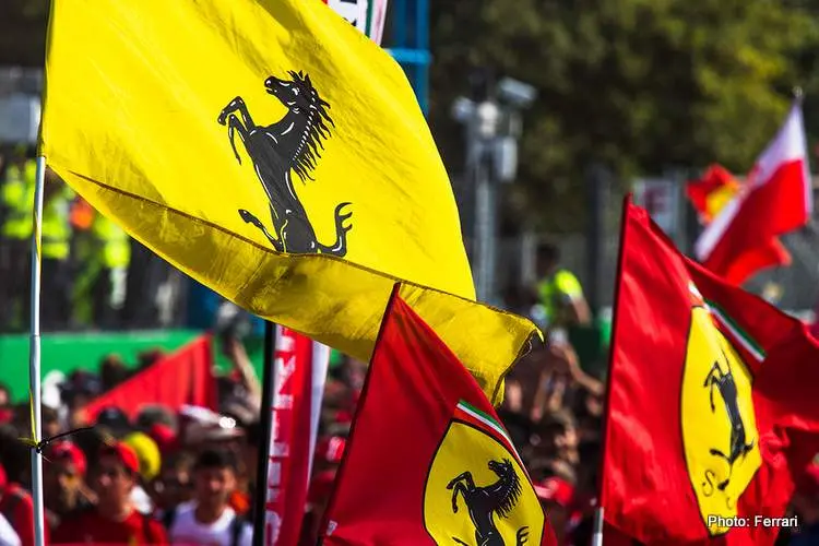 ferrari flags