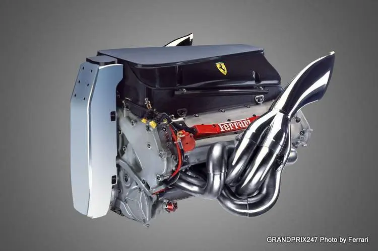 ferrari v8 f1 engine 2025