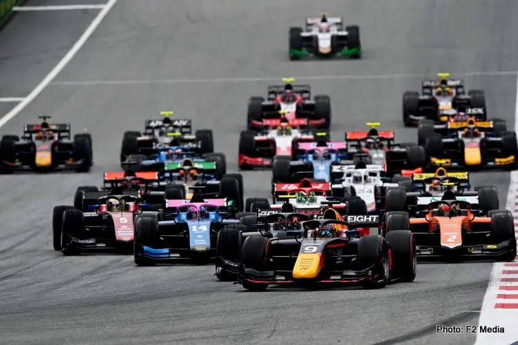 formula 2 austria 2023 start