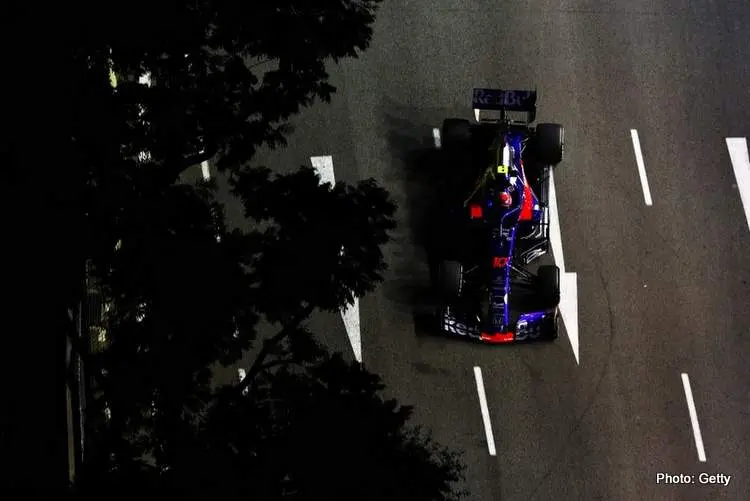gasly 2019 fp2 singapore