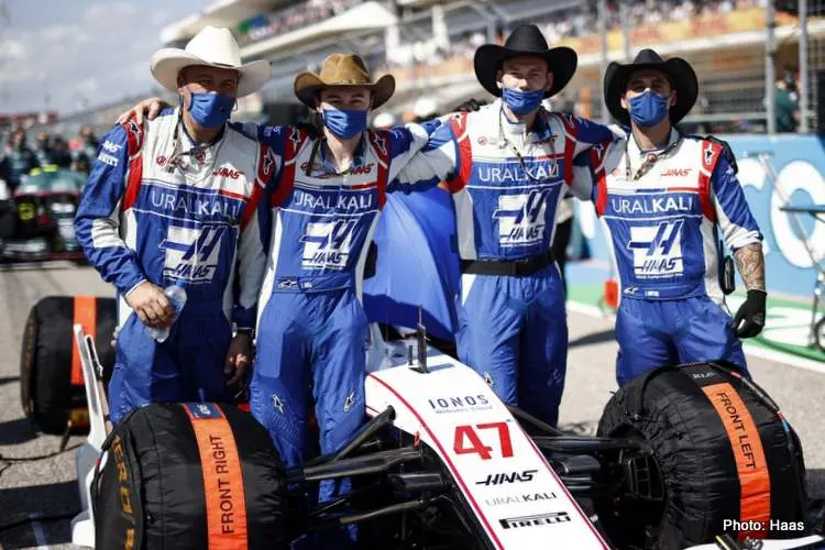 haas f1 team