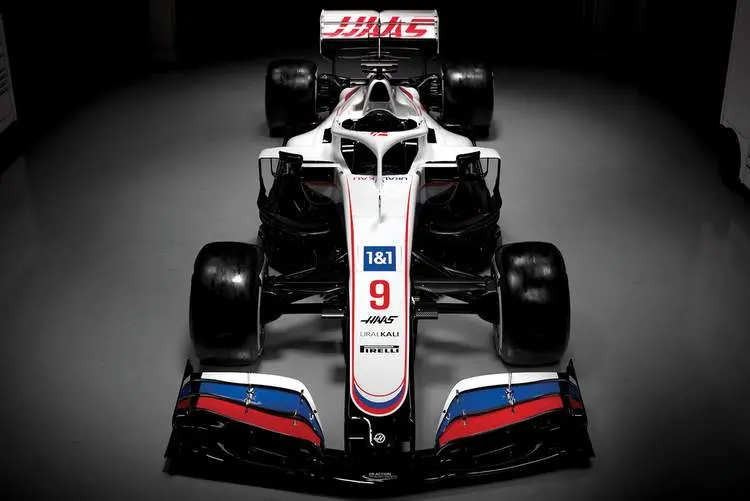 haas vf21 front