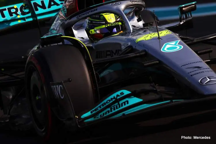 hamilton abu dhabi 7 2022