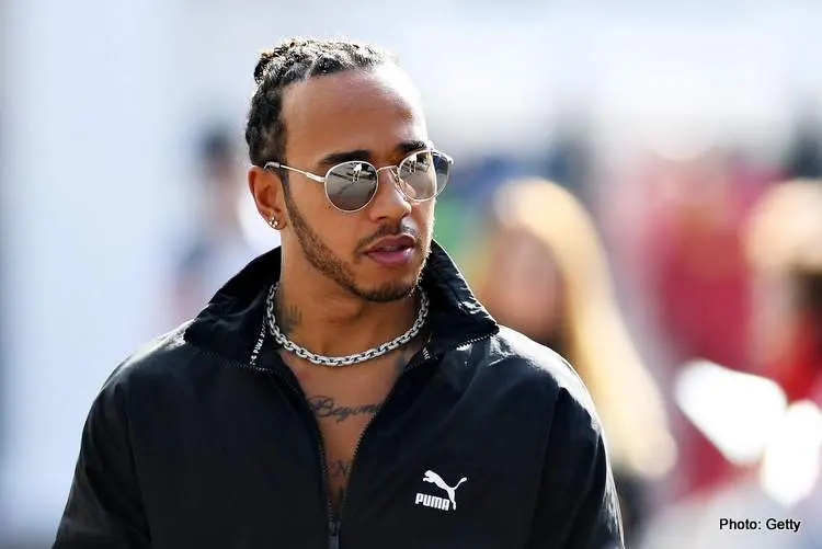 hamilton f1 paddock 2022