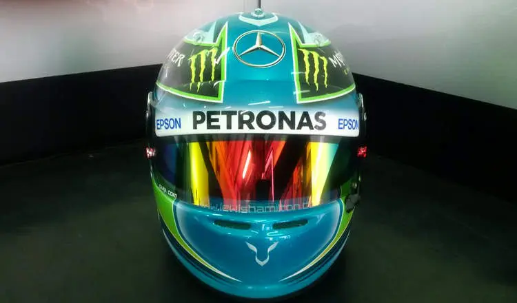hamilton helmet malaysia petronas