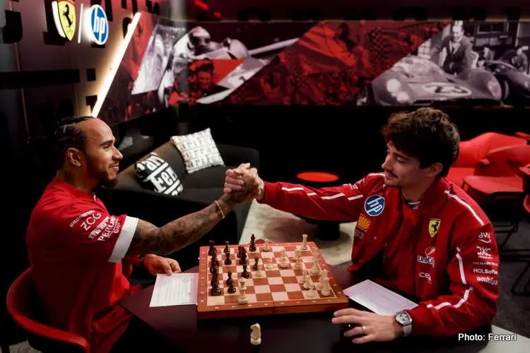 hamilton leclerc herbert ferrari f1