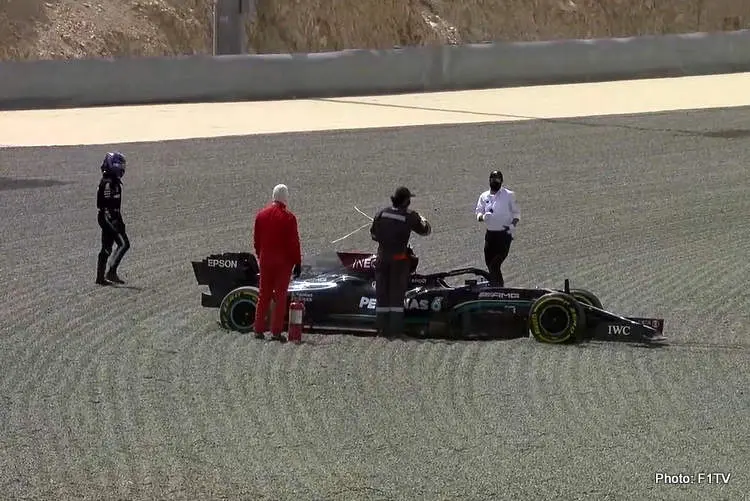 hamilton spin bahrain test