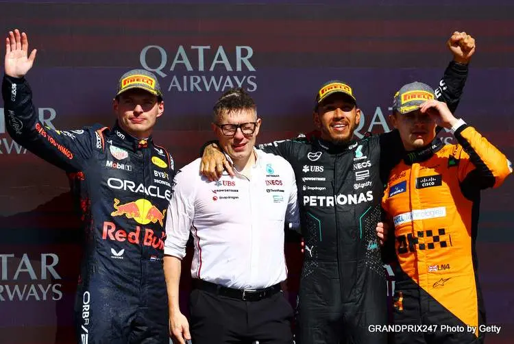 hamilton verstappen norris silverstone 2024