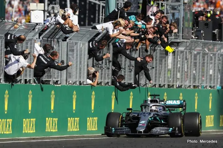 hamilton winner 2019 hungary