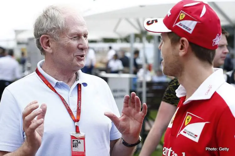 helmut marko sebastian vettel