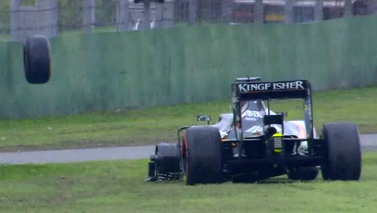 hulkenberg wheel qualifying
