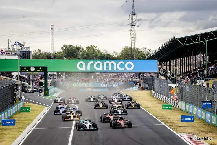 hungary race start 2022