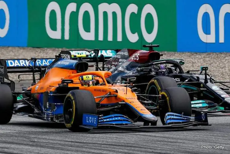 lando norris lewis hamilton pa