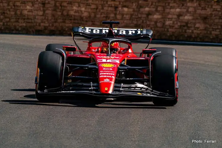 leclerc baku 2 2023