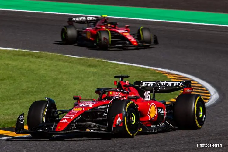 leclerc sainz suzuka 2 2023
