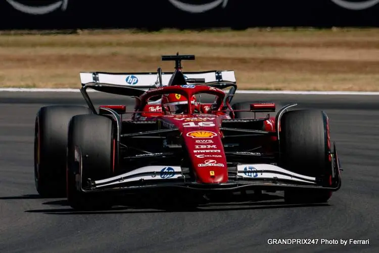 leclerc silverstone 2025