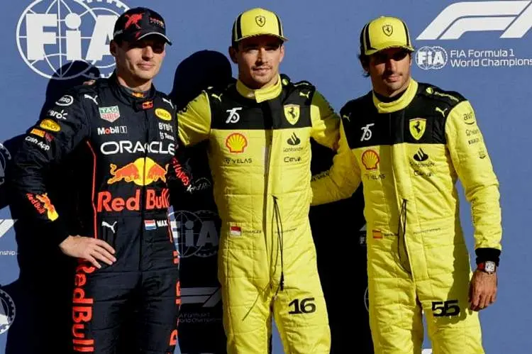 leclerc verstappen sainz