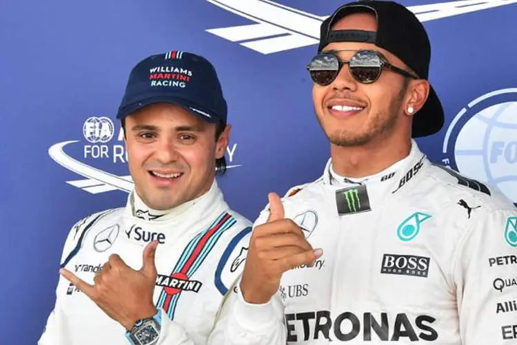 lewis hamilton felipe massa