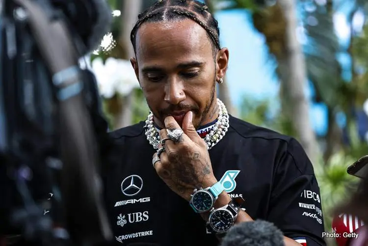 lewis hamilton miami old guard f1