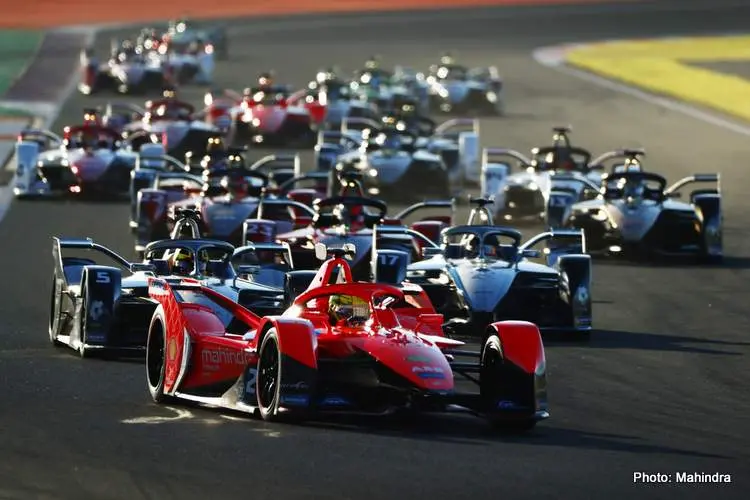 mahindra racing formula e team valencia testing