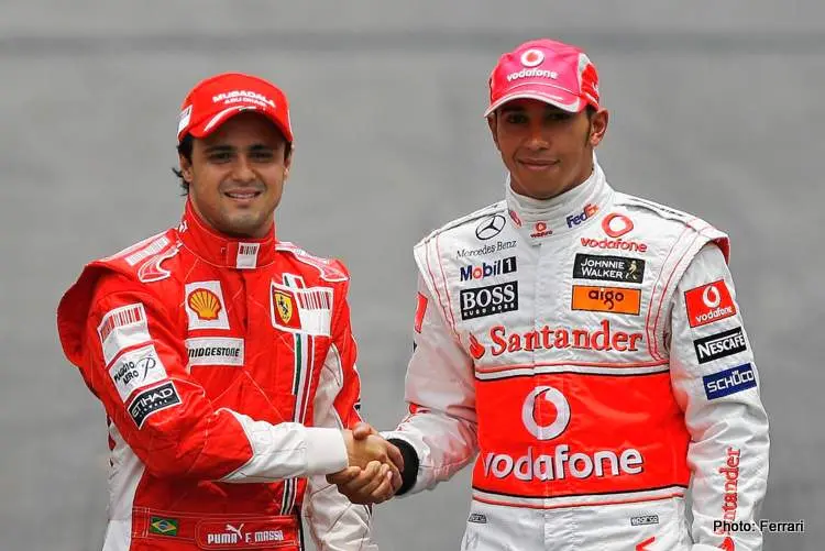 massa hamilton