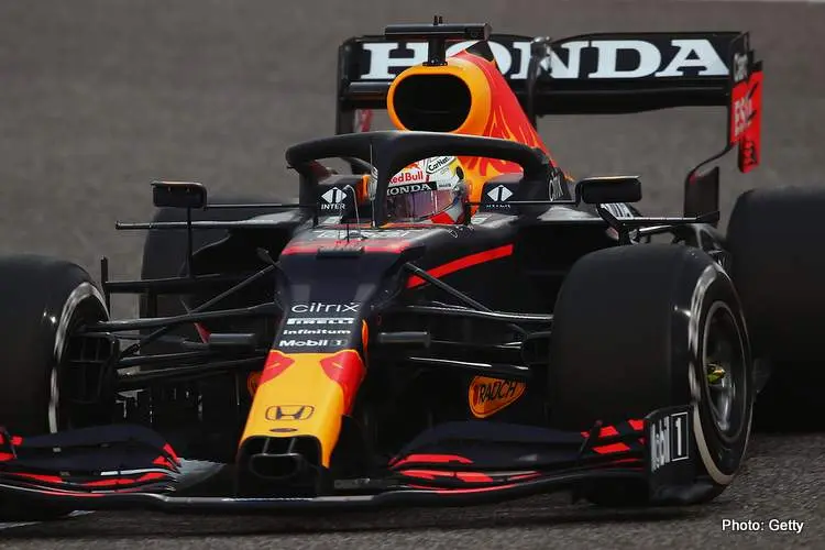 max verstappen bahrain testing fastest 2021 f1