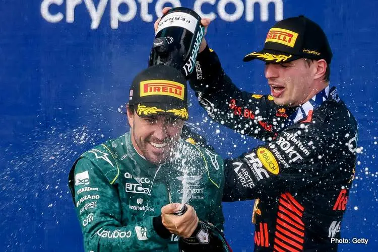 max verstappen fernando alonso f1 monaco prview getty