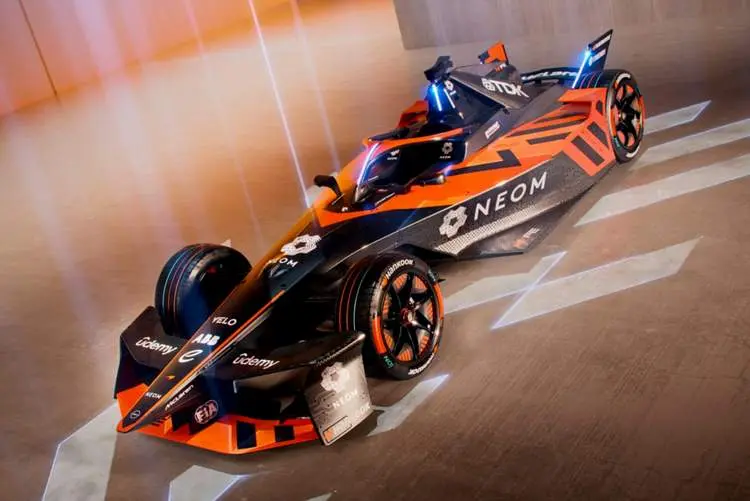 mclaren formula e livery launch 2024