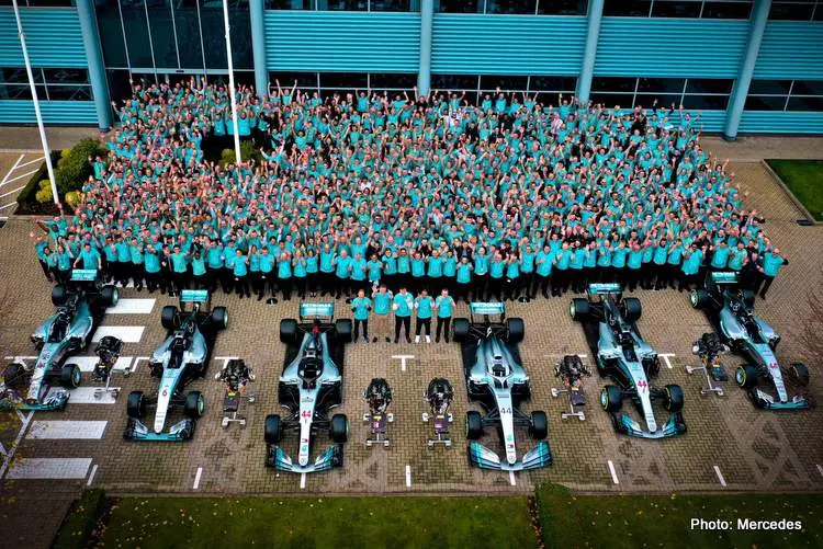 mercedes sixth