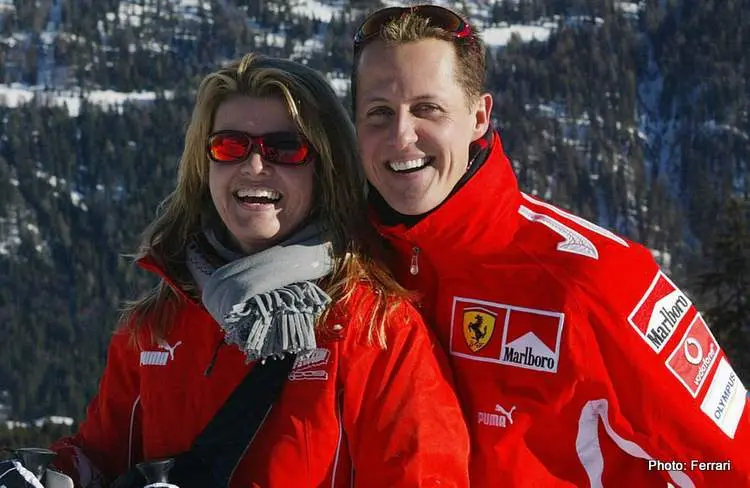michael schumacher and wife corinna