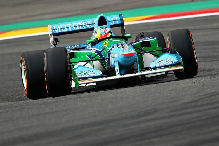 michael schumacher benetton b194 spa 002