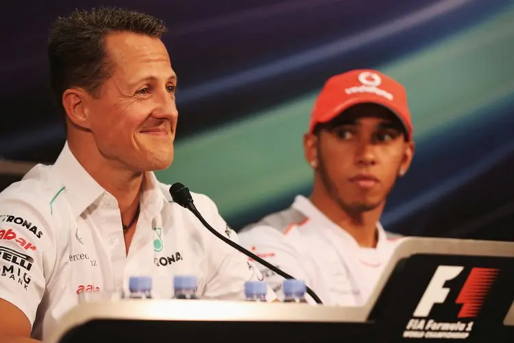 michael schumacher lewis hamilton f1 grand 5nqmsveisfwx
