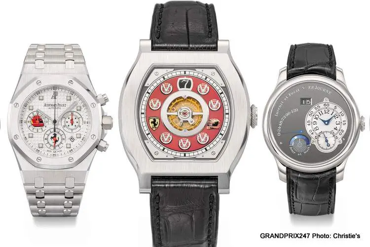 michael schumacher watches christies 2024