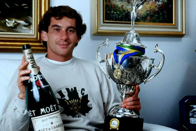 moet chandon f1 senna