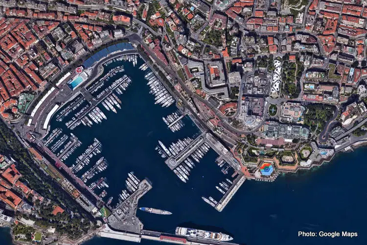 monaco aerial